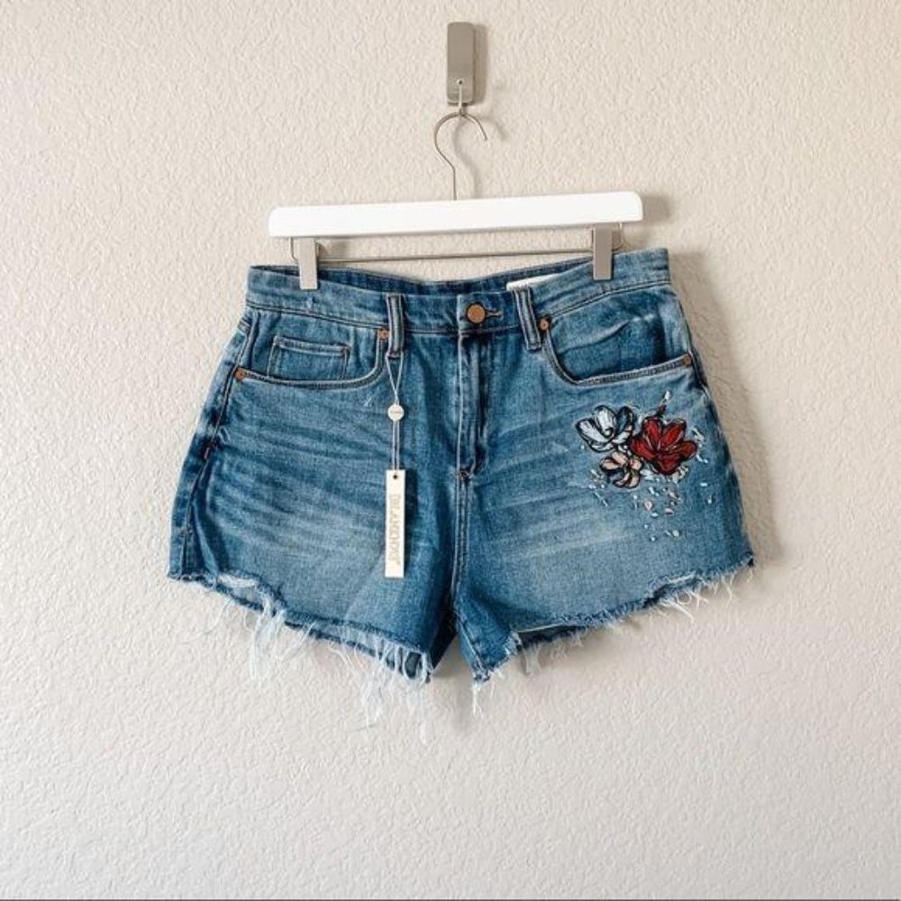 BLANKNYC Denim Pin-up High Rise Shorts 29 …